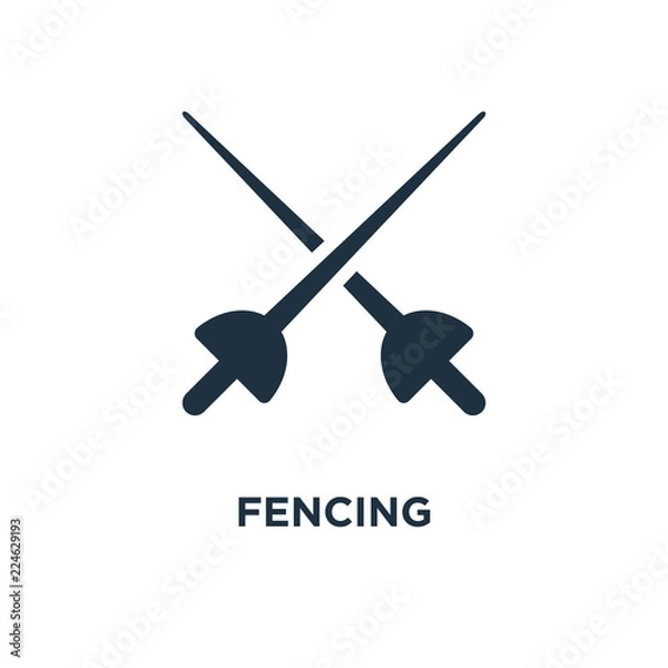 Obraz fencing icon