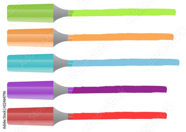 Obraz Kolorowe pędzle
