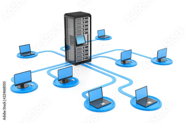 Obraz Computer network