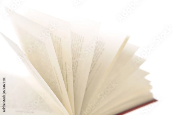 Fototapeta Pages of open book