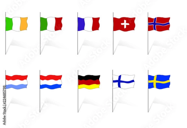 Fototapeta Segnaposto per mappe  con ombra