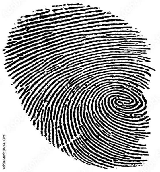 Obraz Fingerabdruck