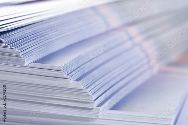 Obraz stack of flyers