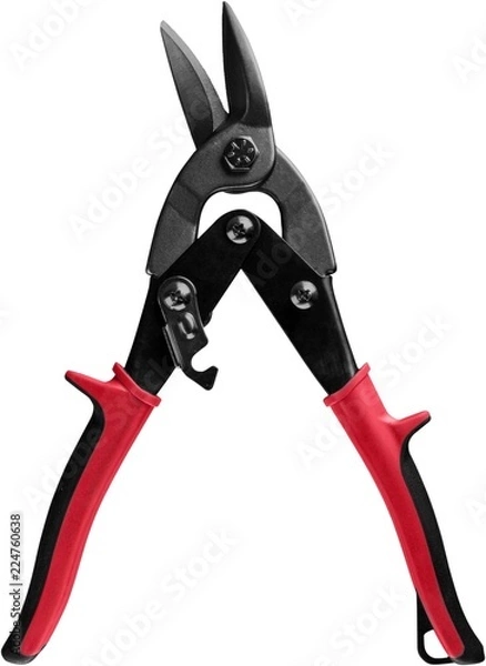Fototapeta Cutting Pliers - Isolated