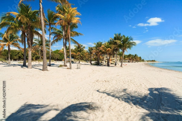 Fototapeta Crandon Park Beach