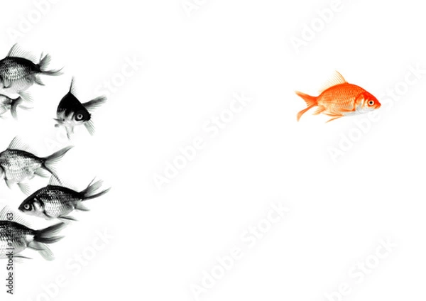 Obraz Różnica, samotność, dyskryminacja