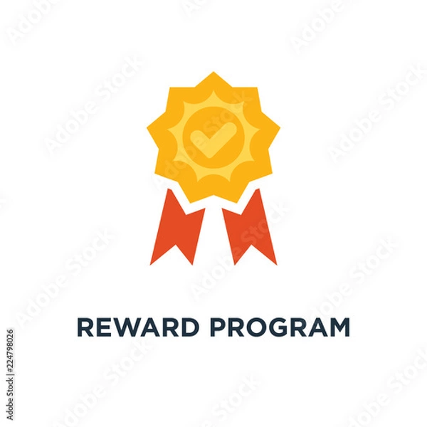 Fototapeta reward program icon. winner cup, earn points, medal concept symbol design, first place bowl, game trophy, win super prize, achievement and accomplishment vector illustration