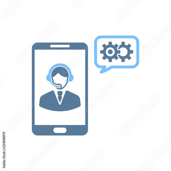 Obraz  Technical Assistant Icon