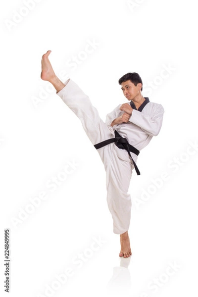 Obraz Wysoki kopniak