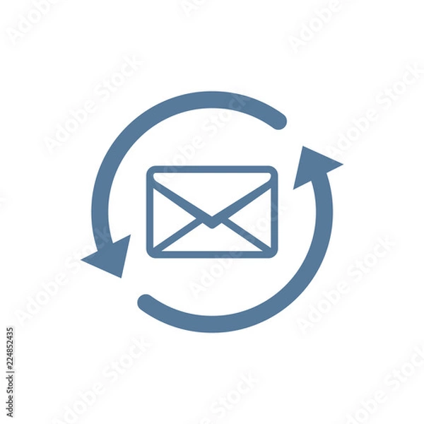 Fototapeta Email Reload Icon