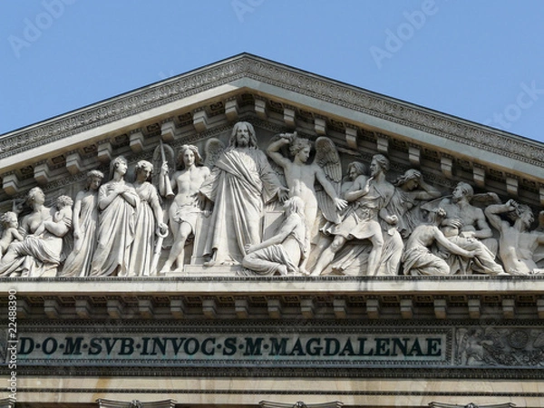 Obraz Eglise de la Madeleine, Paris 10e