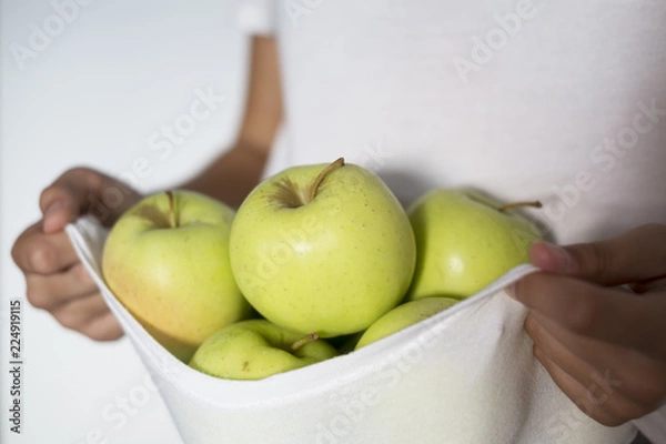 Fototapeta Green apples