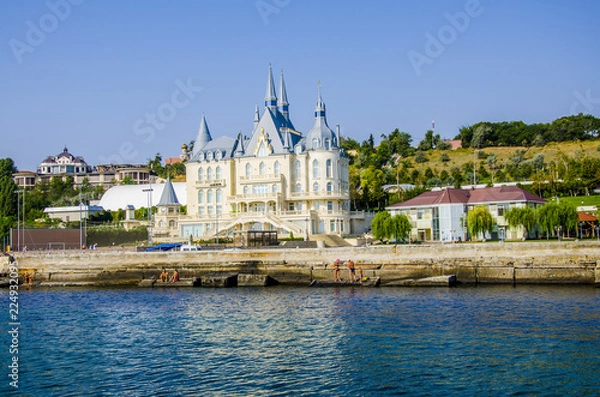 Obraz Castle on the seashore