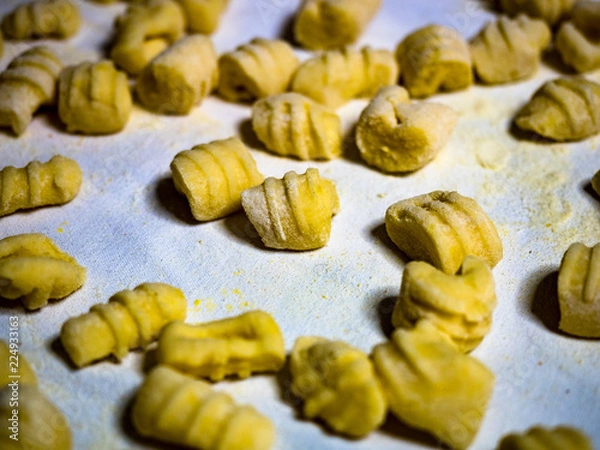 Obraz świeże gnocchi