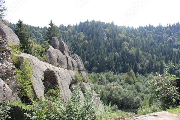 Obraz Rocks in Tustan