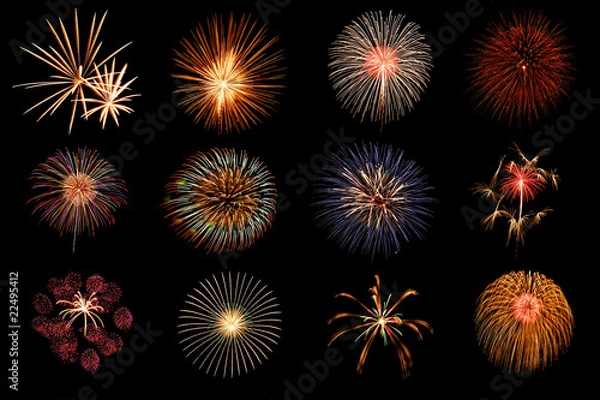 Obraz Fireworks display