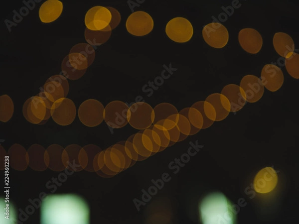 Obraz Dark Bokeh
