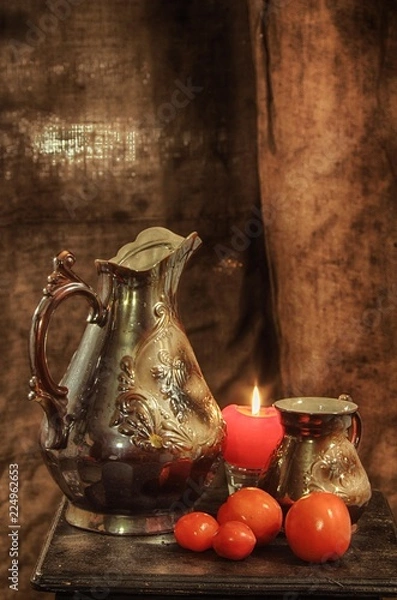 Fototapeta Nature morte avec un pichet