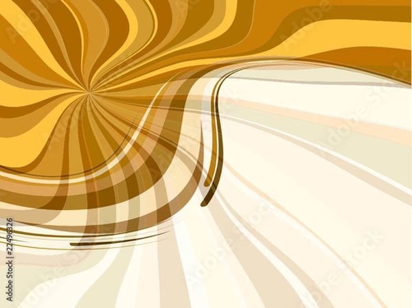 Fototapeta Abstract spring background in orange colour