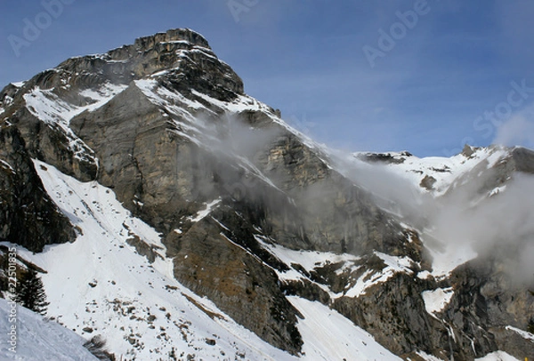Fototapeta rock in alps