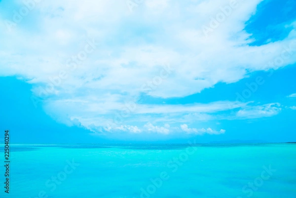 Obraz 竹富島エメラルドグリーンの海