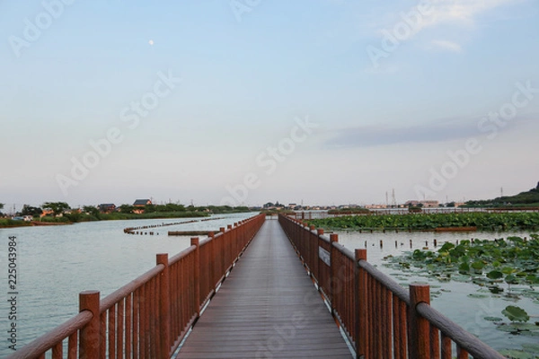 Fototapeta 伊佐沼　遊歩道