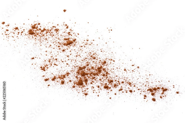 Obraz Cynamon na białym tle