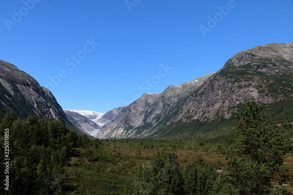 Obraz nigardsbreen glacier in Noway