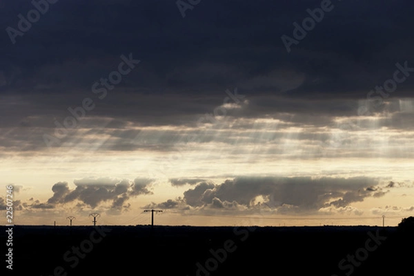 Obraz couché de soleil