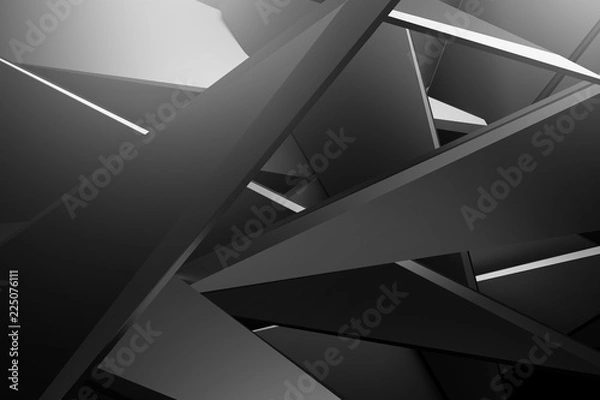 Fototapeta abstract 3d rendering technology background.