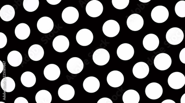 Fototapeta seamless polka dots background