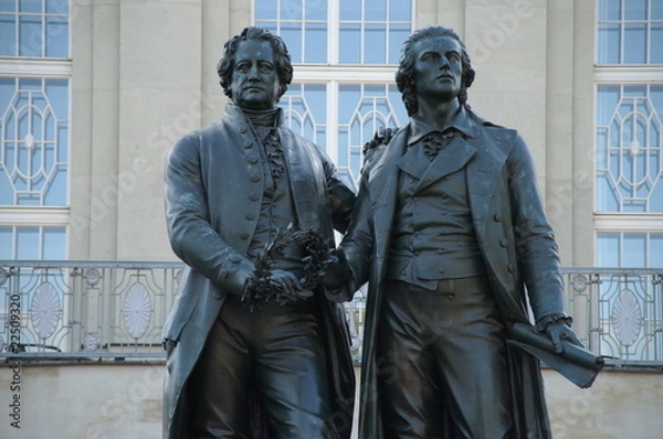 Obraz Goethe und Schiller