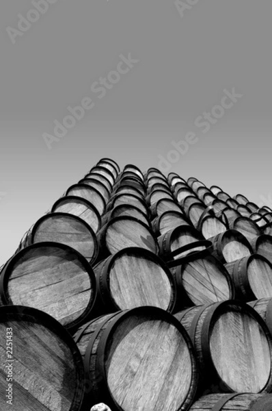 Obraz stack of barrels