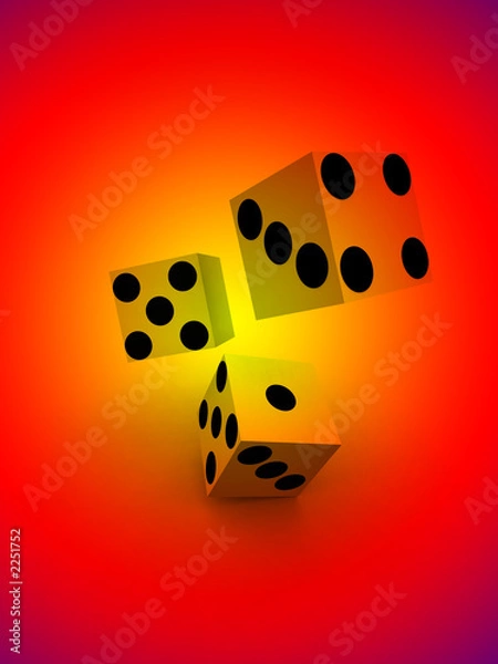 Fototapeta dice 42