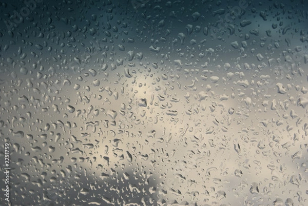 Obraz grey droplets background