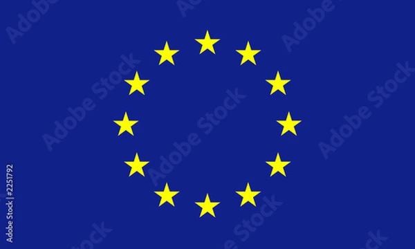 Obraz flaga europy flaga europy ue