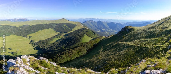 Fototapeta Vue vercors ambel toulau omblèze
