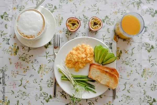 Fototapeta Breakfast 