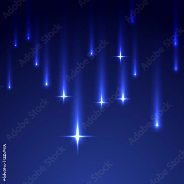 Fototapeta Falling Stars