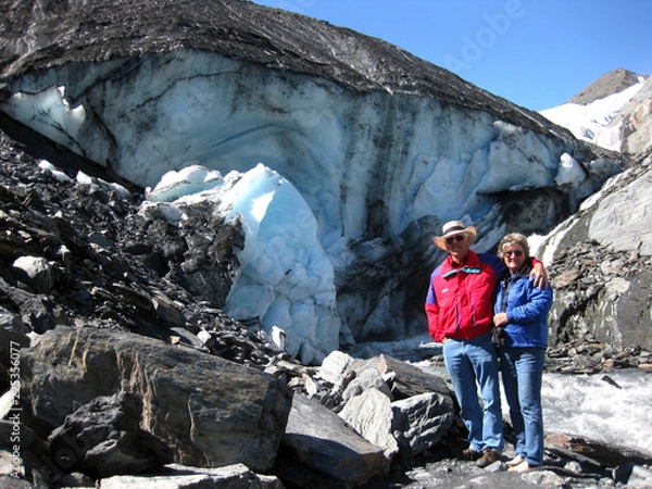 Obraz Blue Worthington Glacier