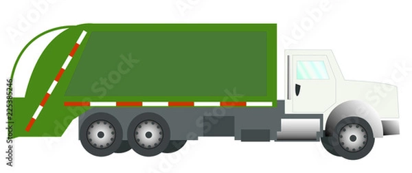 Obraz Garbage Truck