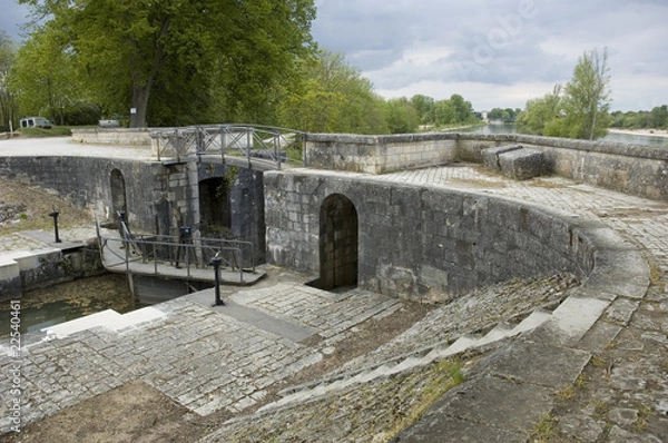 Obraz écluse de Mantelot