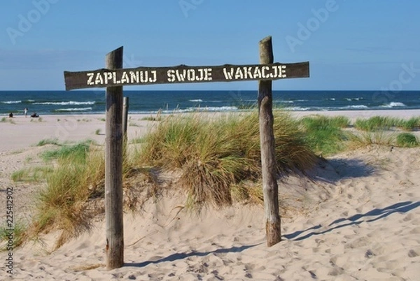 Obraz Zaplanuj swoje wakacje
