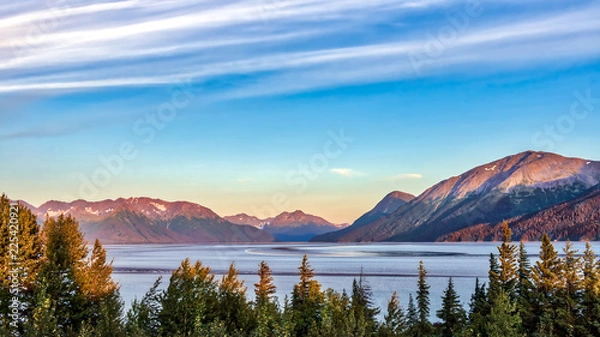 Obraz Stunning Alaskan Mountain Lake
