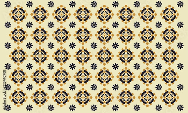 Obraz colonial tile pattern 1