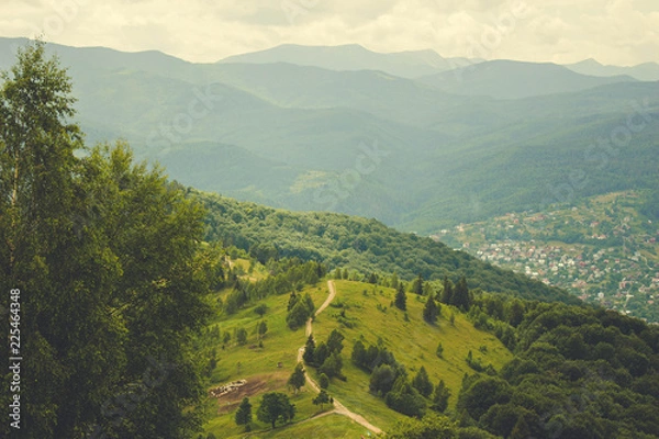 Fototapeta mountain view