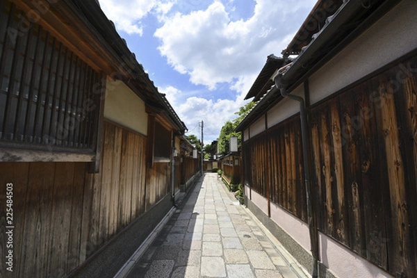 Fototapeta 石塀小路