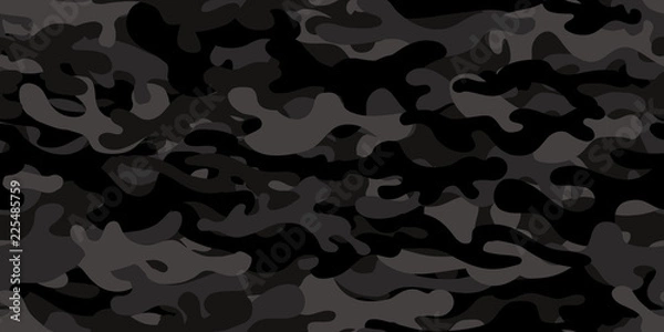 Fototapeta Camouflage background. Seamless pattern.Vector. 迷彩パターン