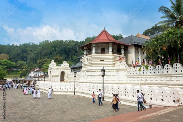 Fototapeta At the Front of Temple of Tooth