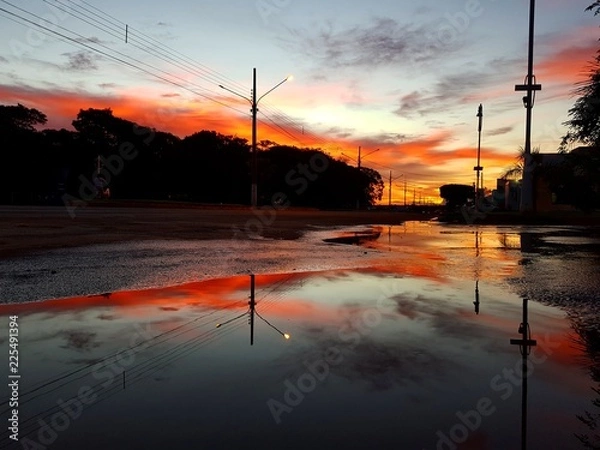 Obraz beautiful rain